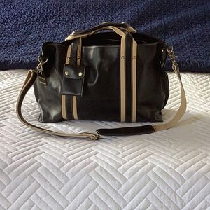Vintage APO Carry All Leather Bag